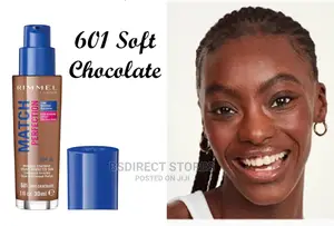 Photo - Rimmel London Match Perfection Foundation 601 Soft Chocolate