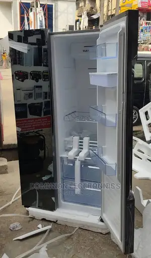 Brand New HISENSE Side by Side Fridge/514liter/Black MIRROR/