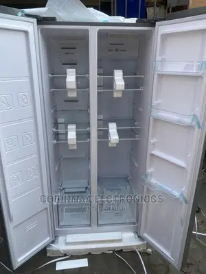 Brand New Kenster 520L Side-Side Refrigerator/Silver Colour/