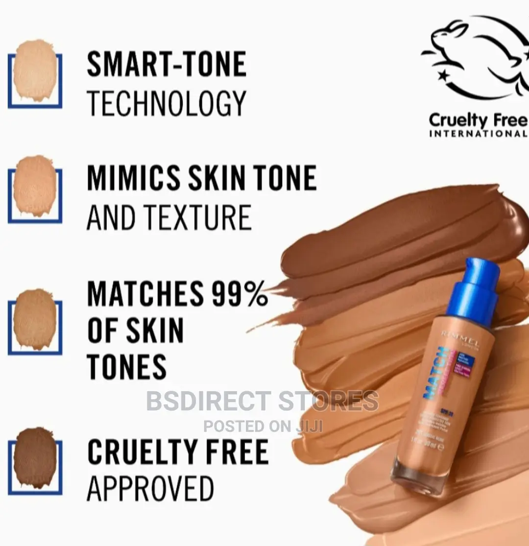 Rimmel London 603 CHOCOLATE Match Perfection Foundation 30ml