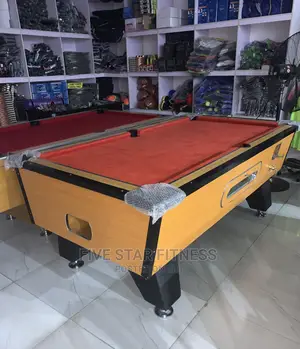 Photo - Quality Coin Mable Snooker Board With Accessories