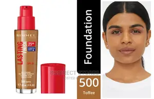 Rimmel London 500 Toffee Lasting Finish Foundation 30ml