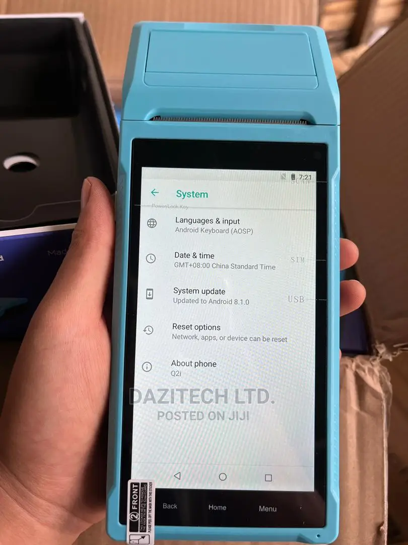 Handheld Android POS Terminal