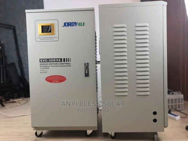 JORDY ELE 30kva Single Phase Stabilizer.