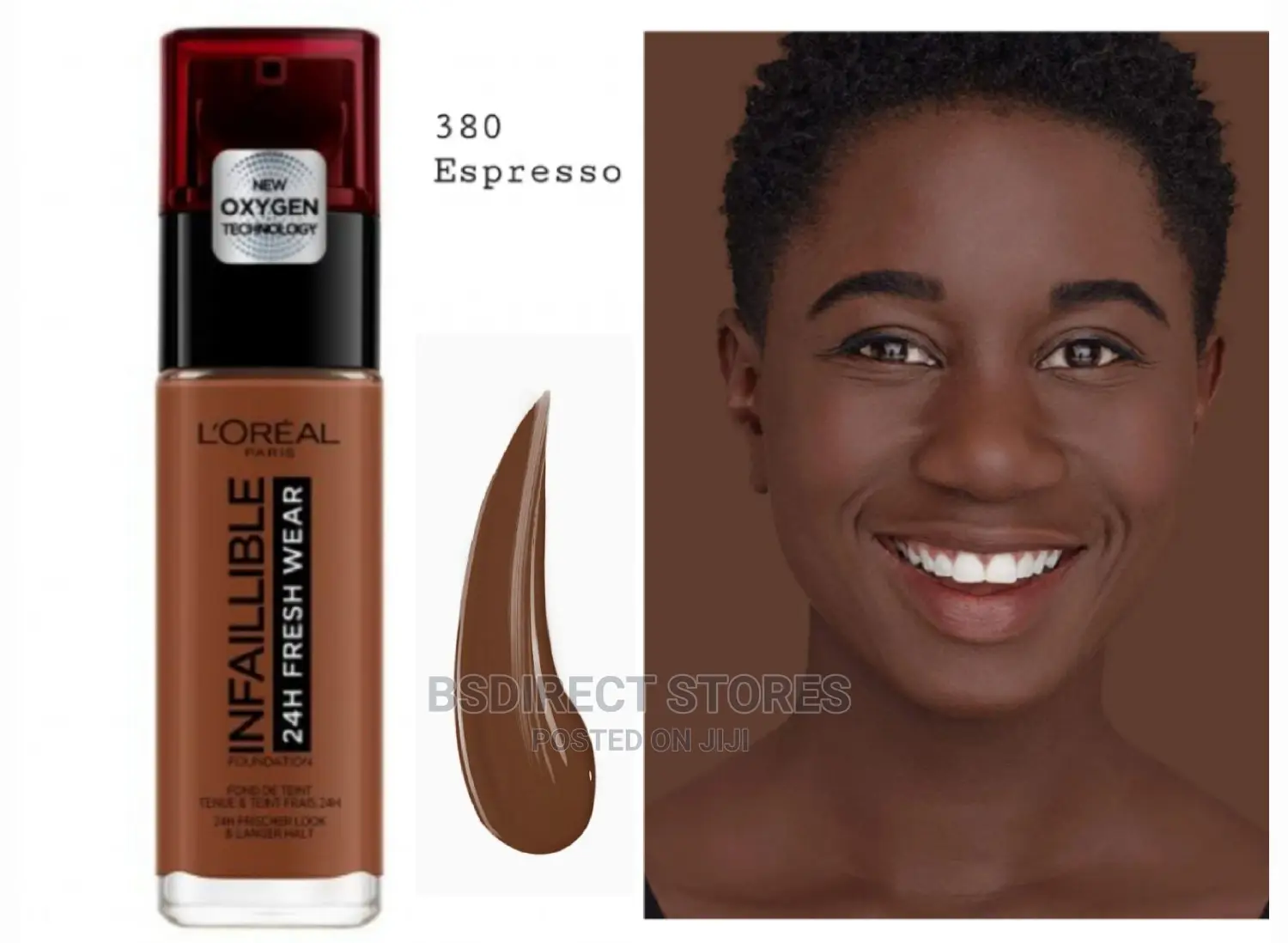 L'oreal Paris 380 Espresso Infallible 24H Foundation 30ml