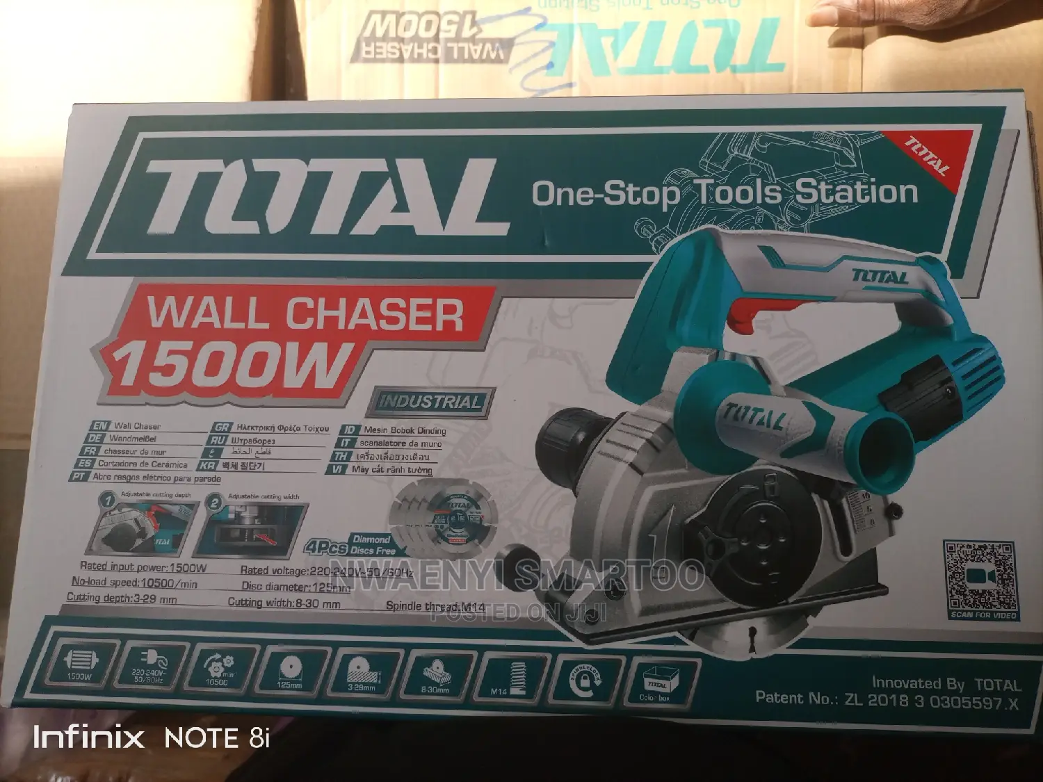 4 Blade Wall Chaser