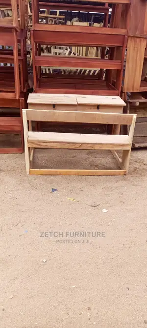 Double Seater Students Chair
