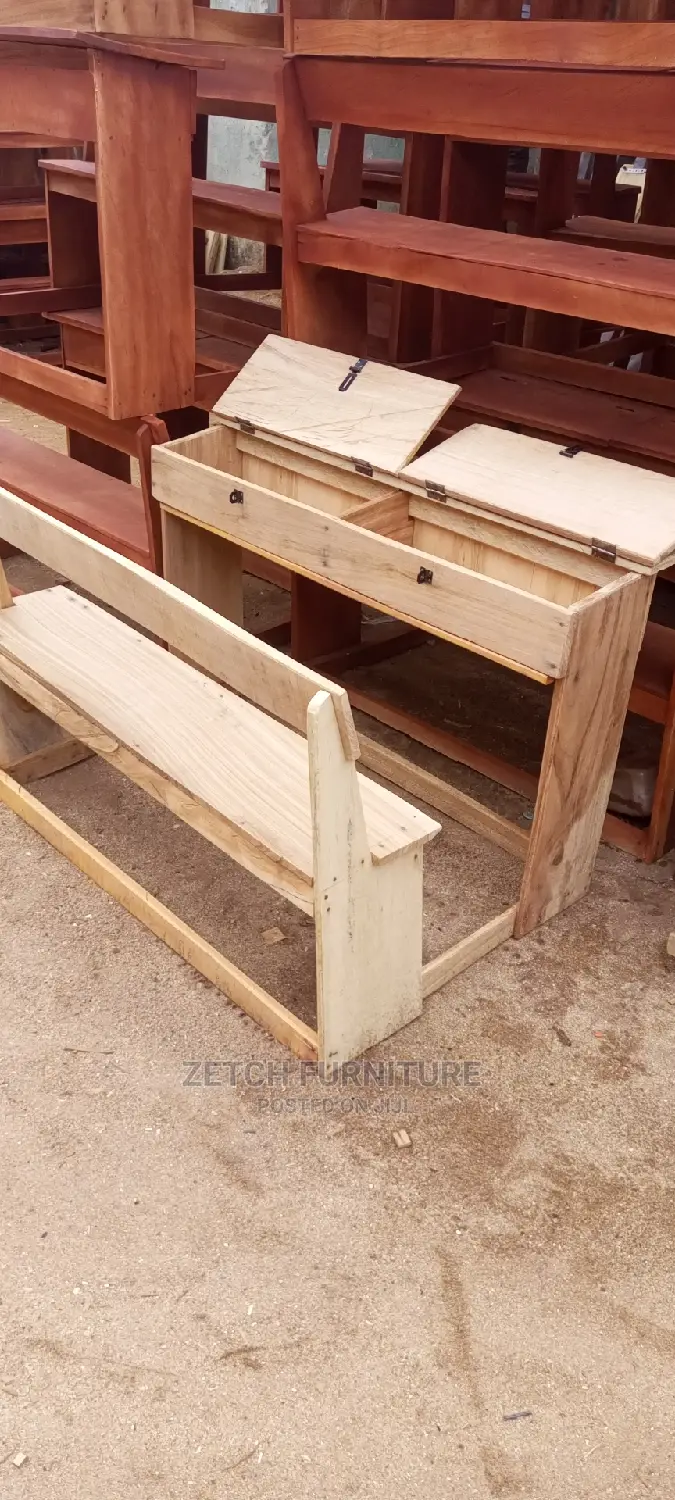 Double Seater Students Chair