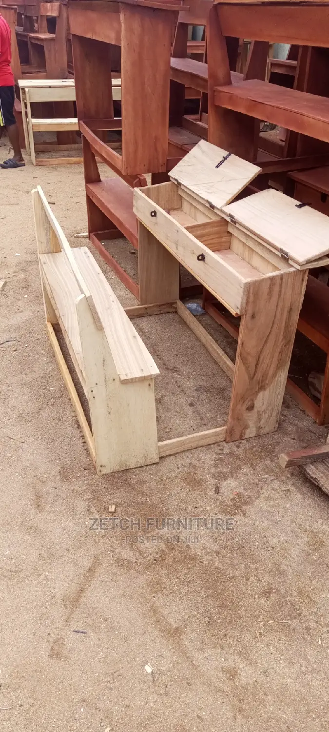 Double Seater Students Chair
