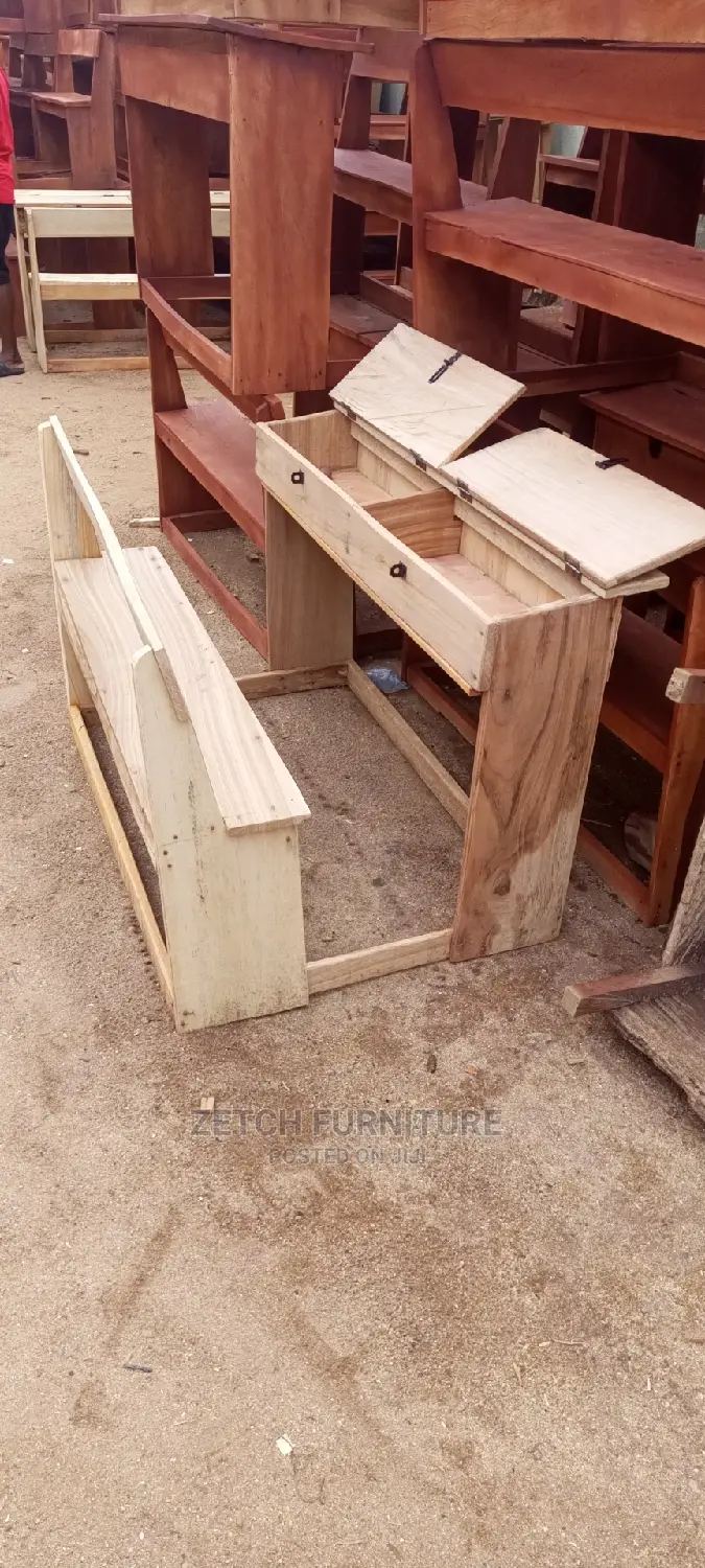 Double Seater Students Chair