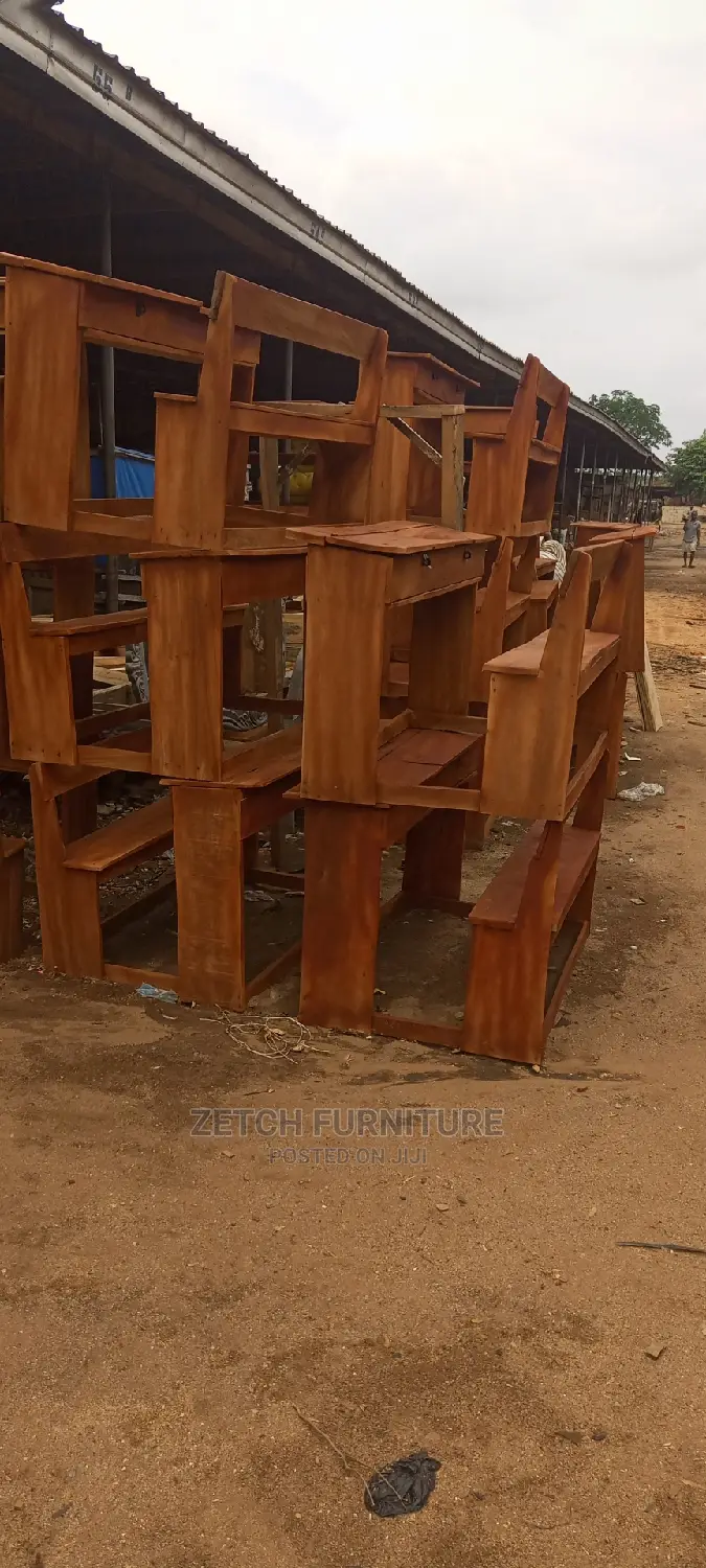 Double Seater Students Chair