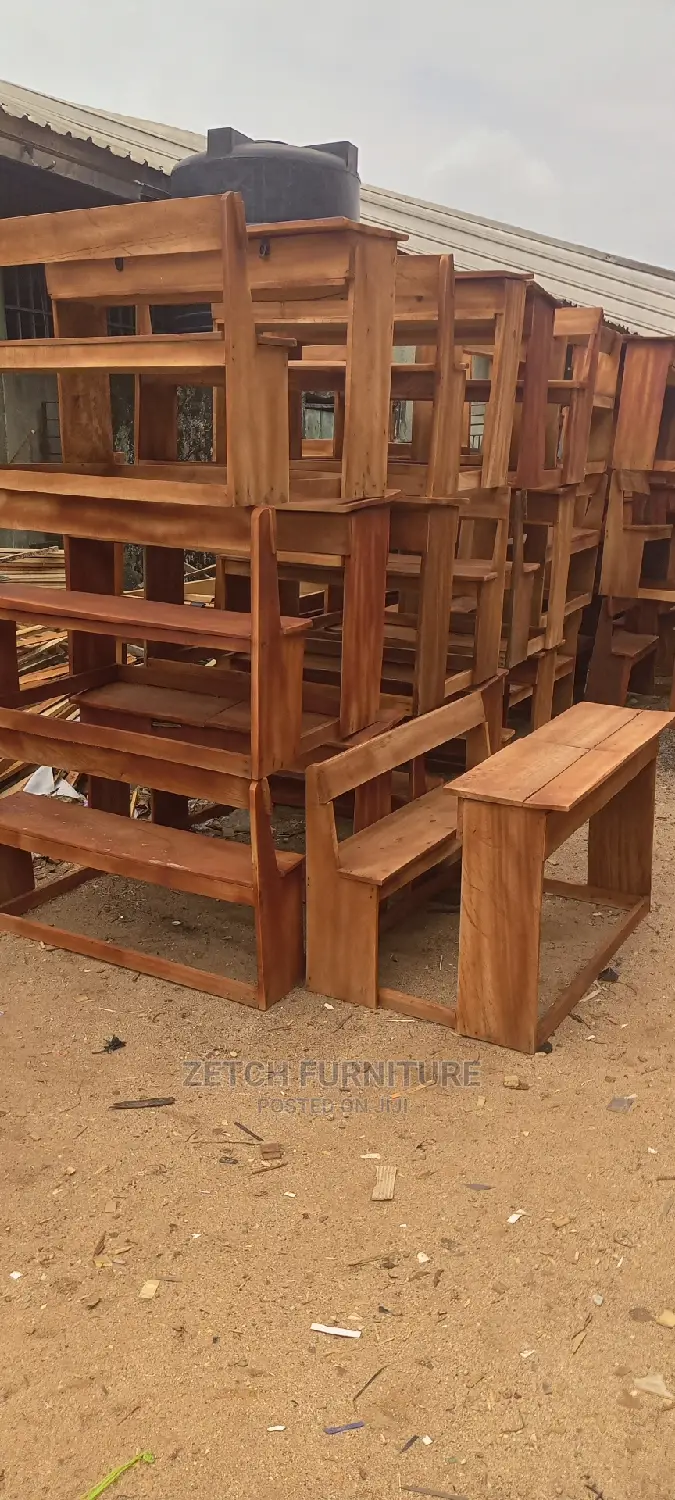 Double Seater Students Chair