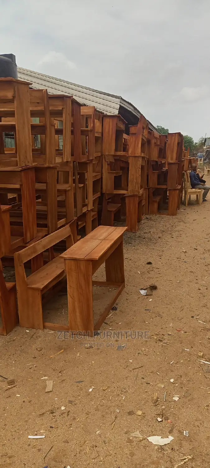 Double Seater Students Chair