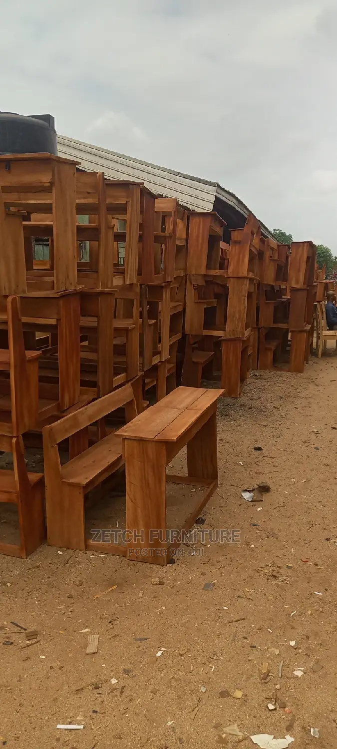 Double Seater Students Chair
