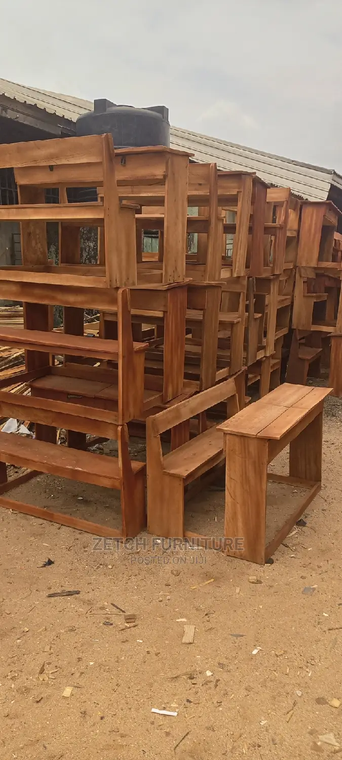Double Seater Students Chair