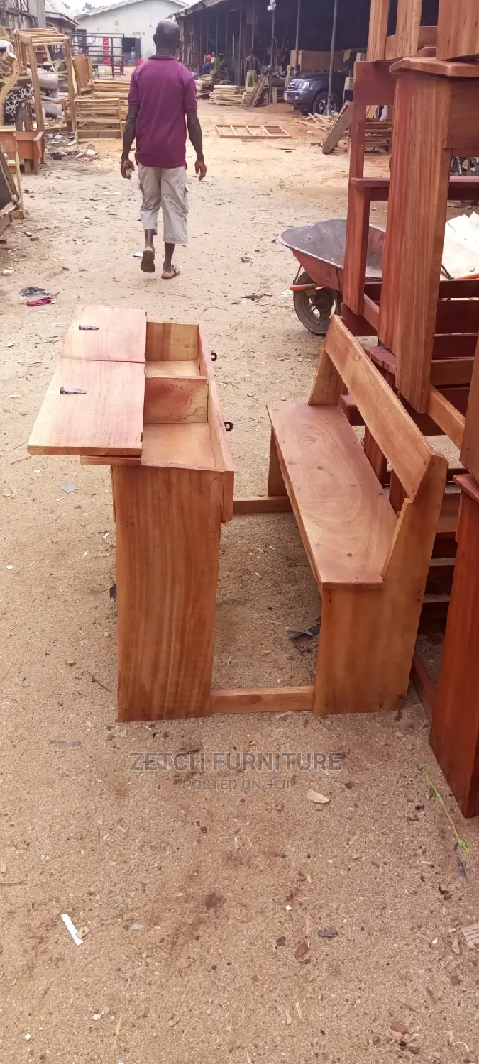 Double Seater Students Chair