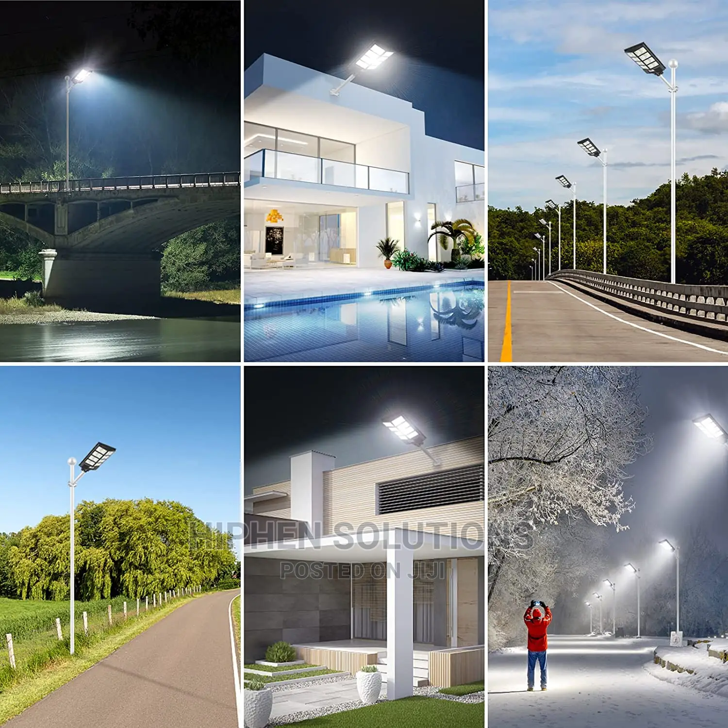Solar Flood Street Light