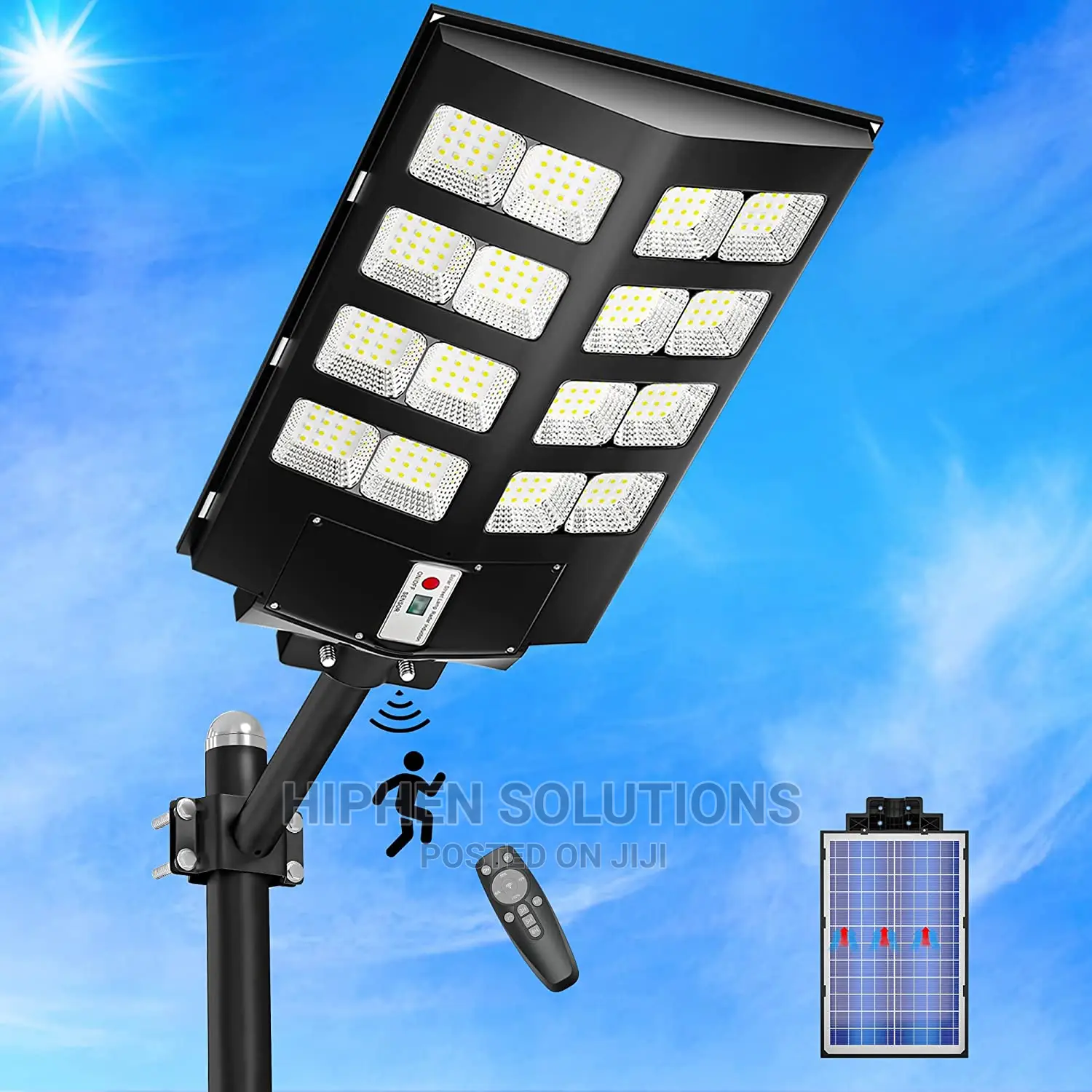 800W Solar Flood Light