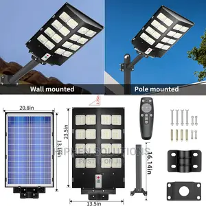 800W Solar Flood Outdoor Street Light