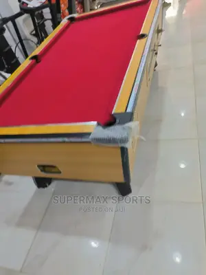 7ft Coin Board Red Solid HDF