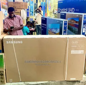 Brand New Samsung 75" 2022-Qled Smart //Netflix/Google Tv/