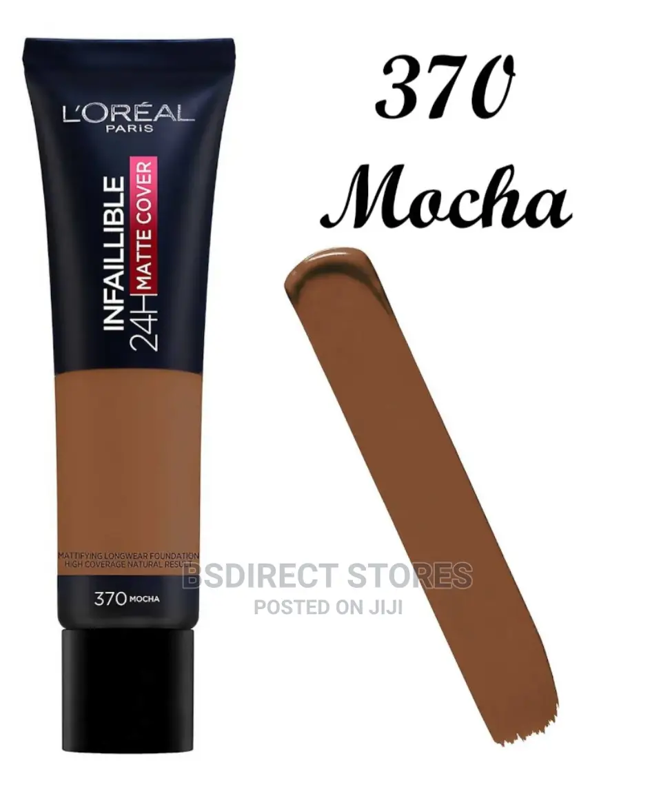 Loreal Paris 370 Mocha Infallible 24H Matte Cover Foundation