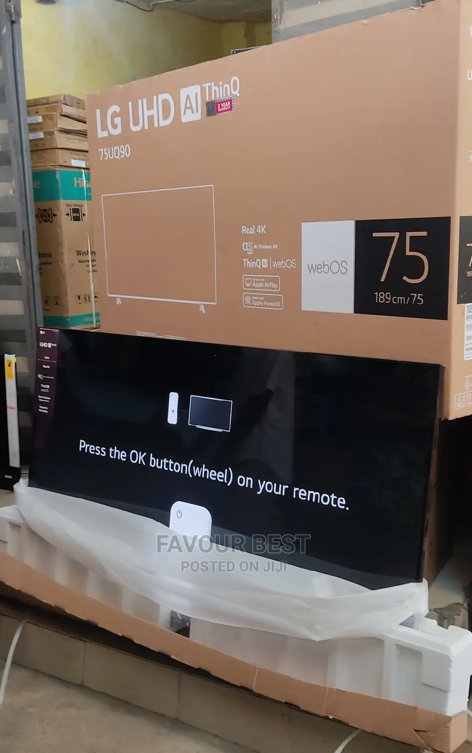 Lg Uhd Ai Thinq 75inchs Bluetooth Netflix (Webos)