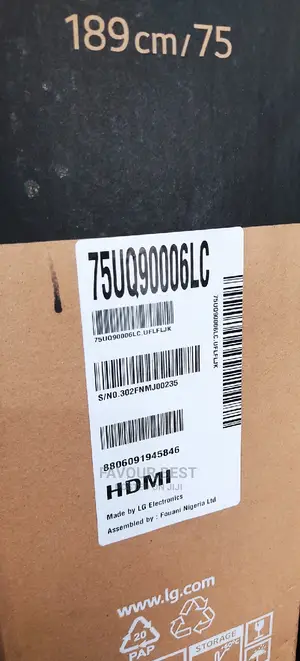 Lg Uhd Ai Thinq 75inchs Bluetooth Netflix (Webos)