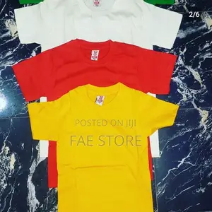 Kids Plain T-Shirts — Comfortable Durable!