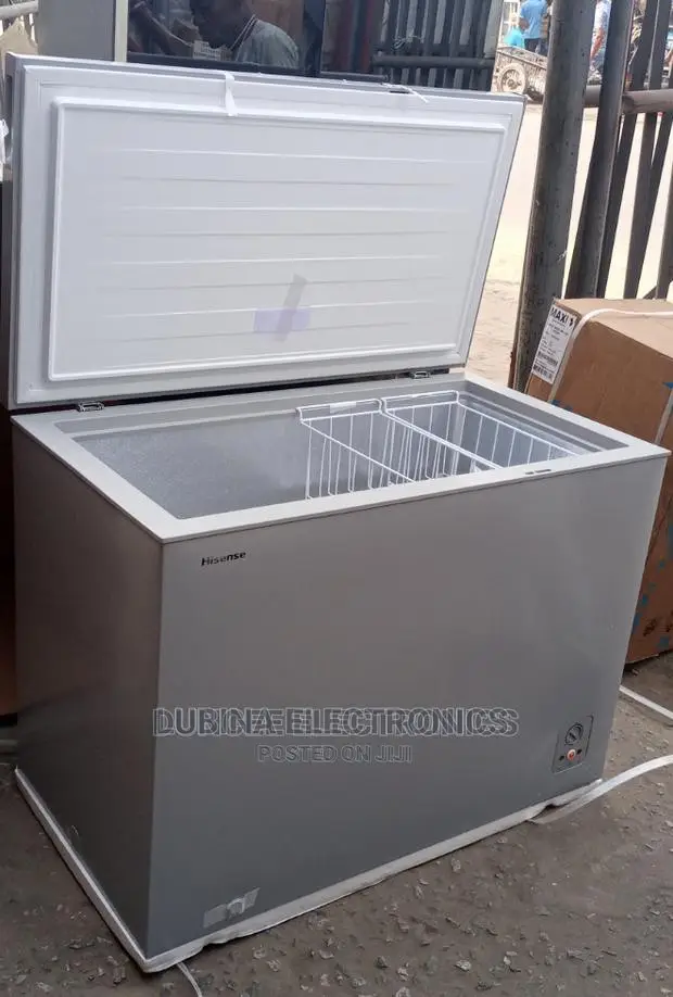 Brand New HISENSE(MODEL390)297L/Chest Freezer/Extenal/Silver