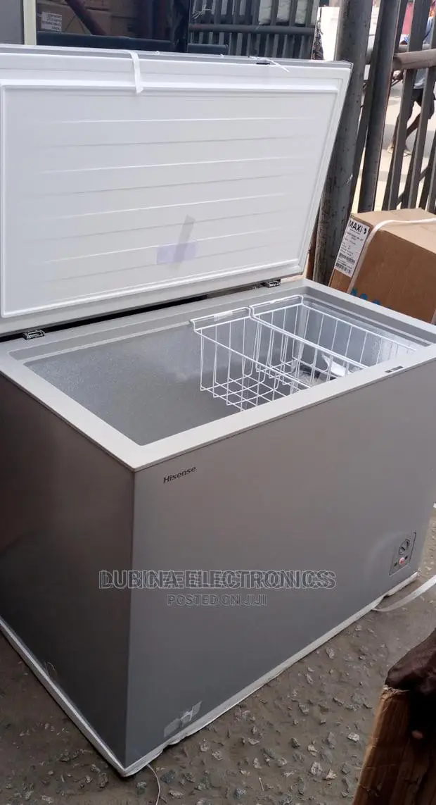 Brand New HISENSE(MODEL390)297L/Chest Freezer/Extenal/Silver