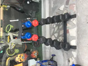 Triangle Dumbbell Weight Rack Stand