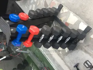 Triangle Dumbbell Weight Rack Stand