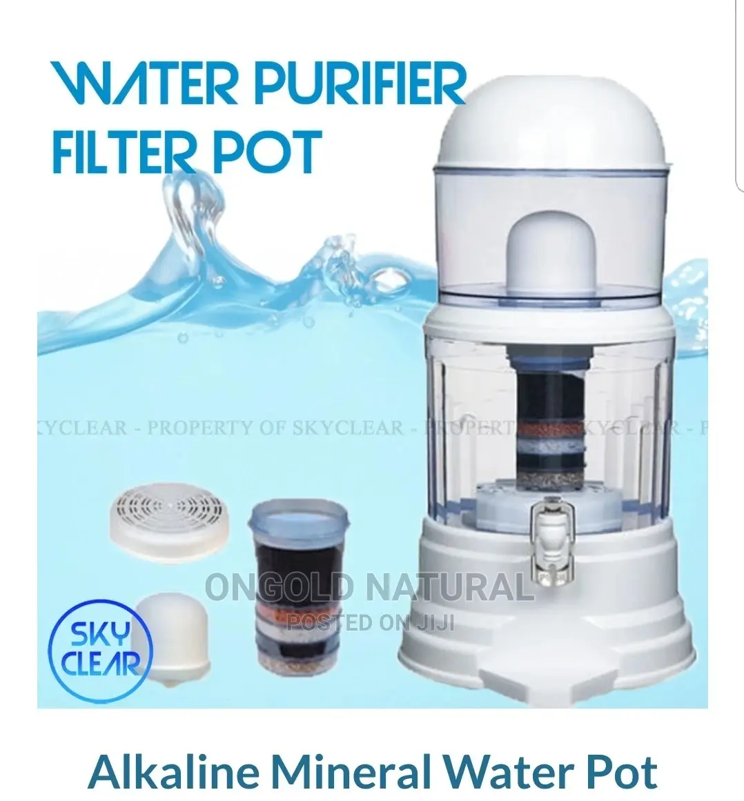 Alkaline Mineral Water Pot