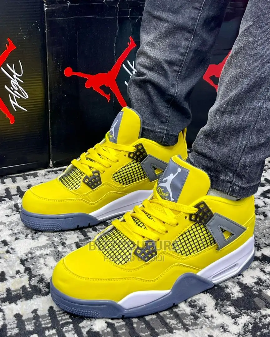 Original Air Jordan 4 Retro Lighting Available in Store