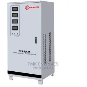 50KVA 3-Phase Servo Stabilizer With 18 Months Warranty