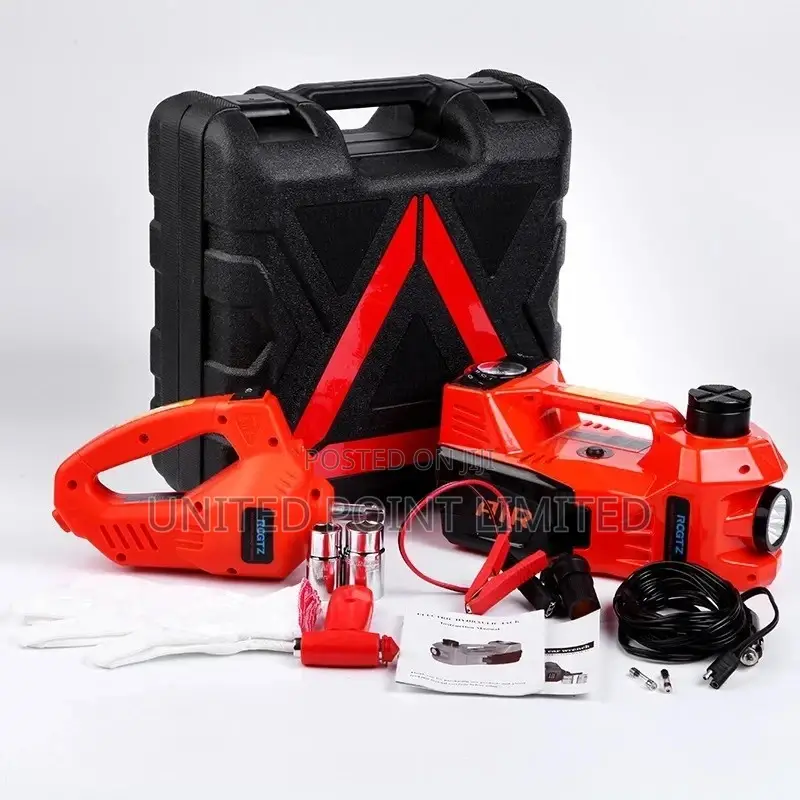 Complete Electric Car Jack With Impact Wrench/ Spanner for sale ...