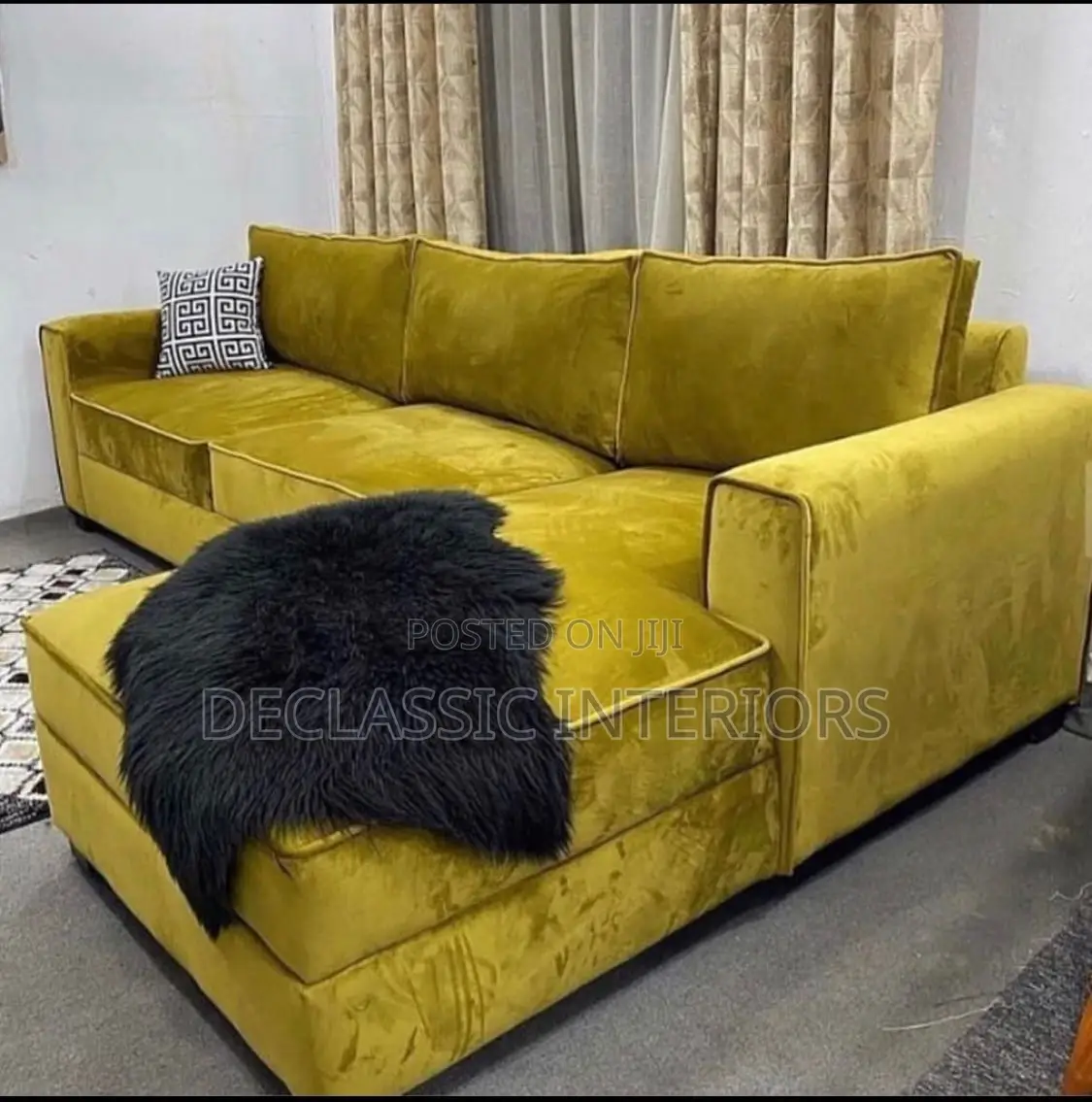 6 Sitter L Shaped Sofa
