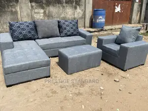 A Standard Grey Sofa