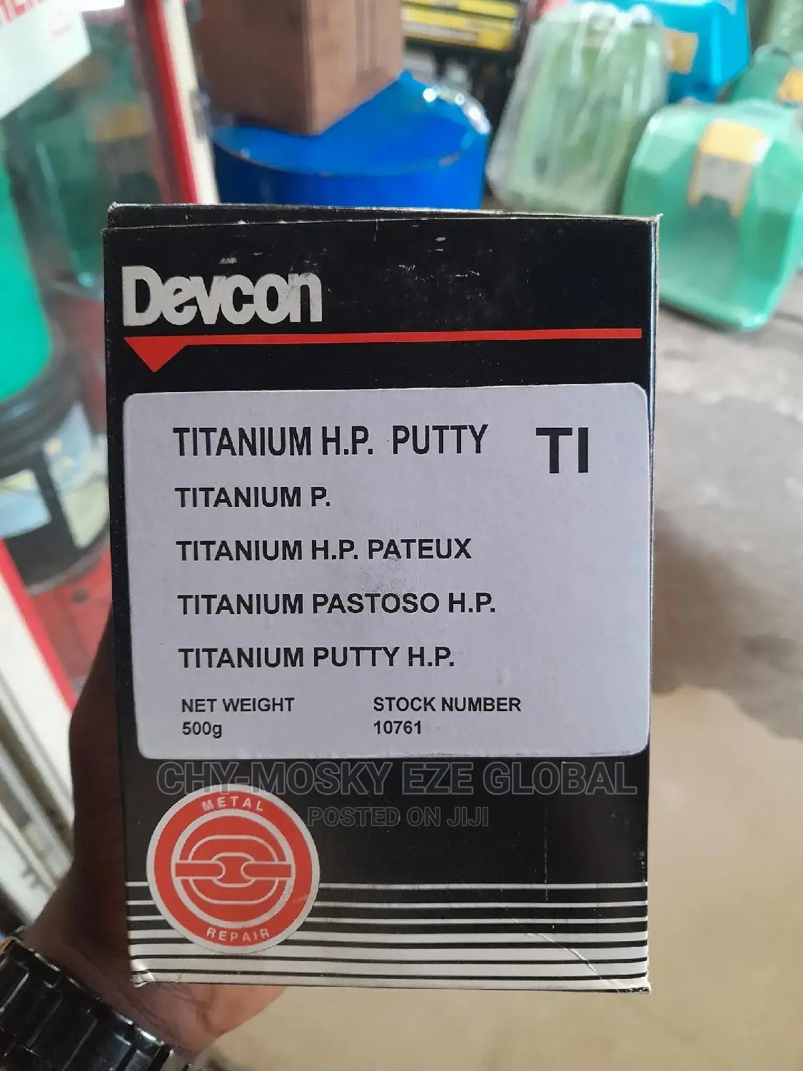 Devcon Titanium H.P. Putty