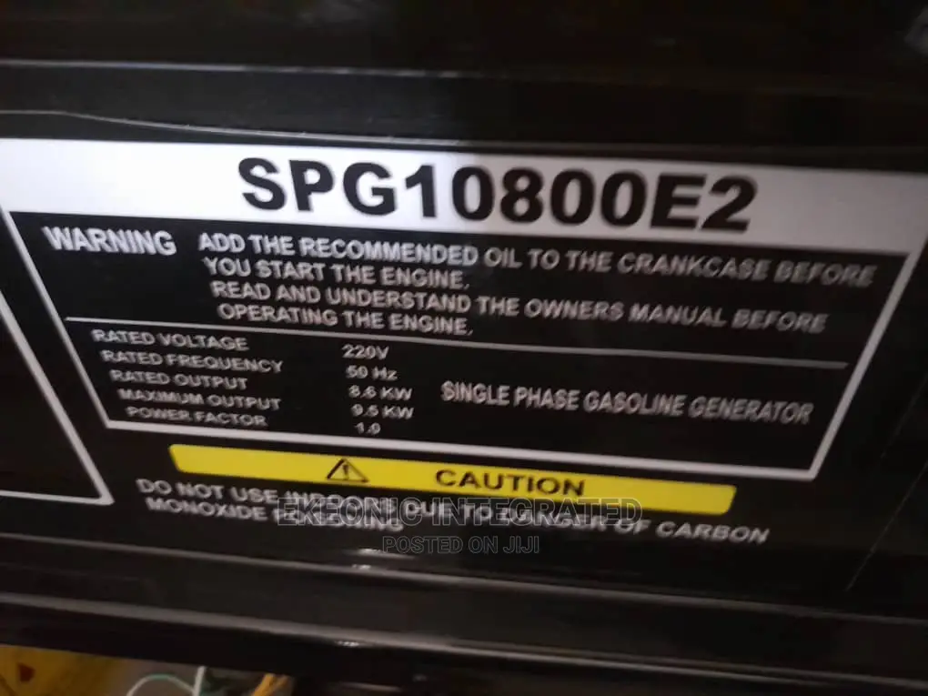 Sumec Fireman Generator.