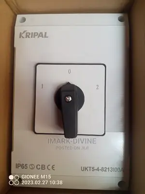 Quality and Strong Isolator Switch 100A