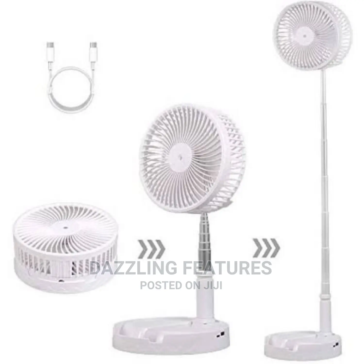 Foldable Rechargeable Fan