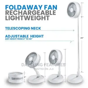 Foldable Rechargeable Fan