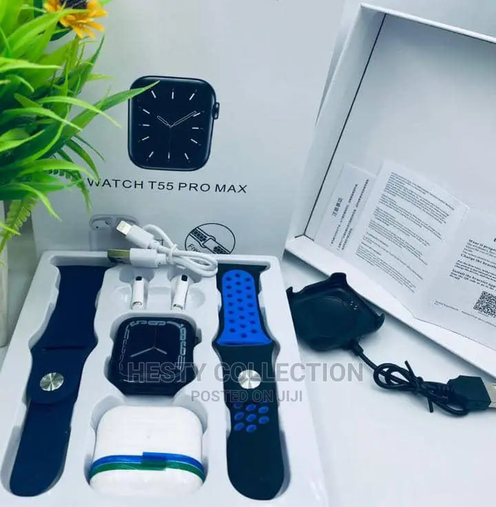 T55+ Pro Max Double Strap Smartwatch Series 9