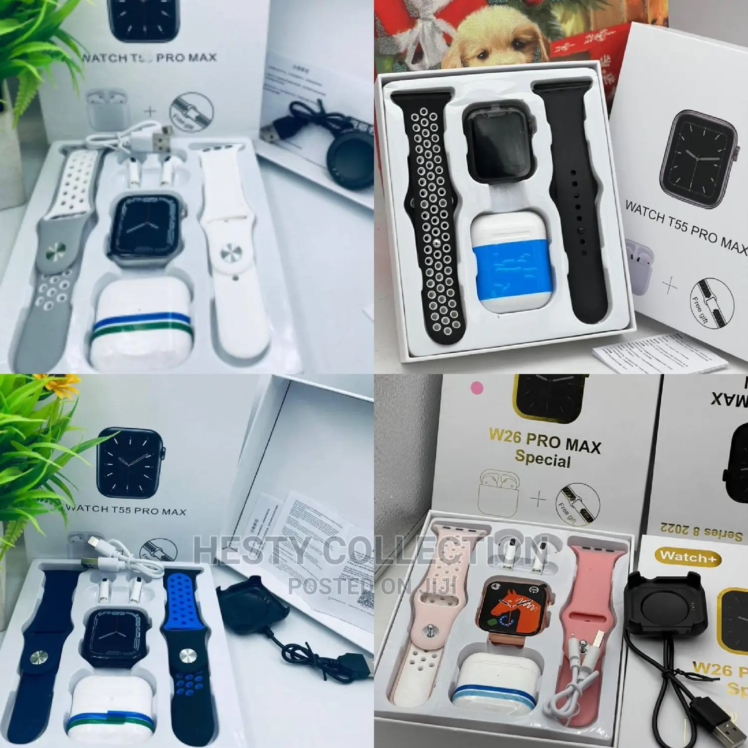 T55+ Pro Max Double Strap Smartwatch Series 9