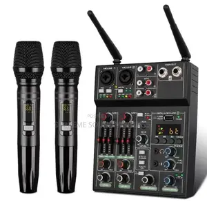 SSV Mixer With Double Wireless Microphone