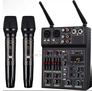 SSV Mixer With Double Wireless Microphone