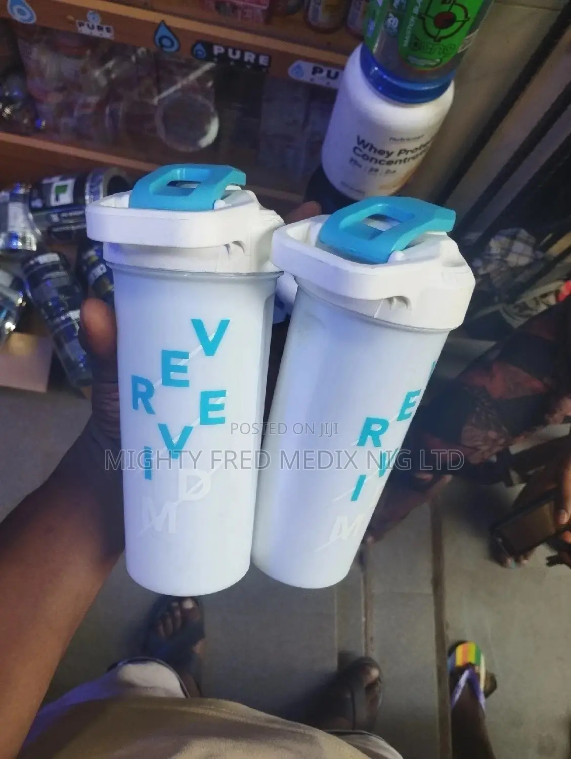 Whey Protein Shaker Bottle