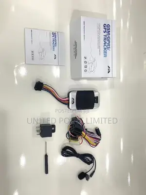 White Gsm/Gps Car Tracker